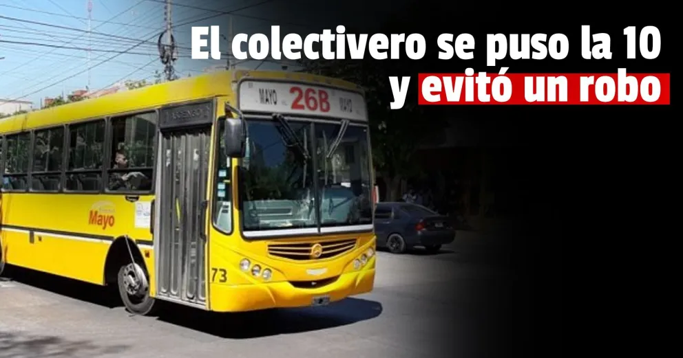 Dos delincuentes le sustrajeron el celular a una chica y un colectivero alertó a la policía del hecho