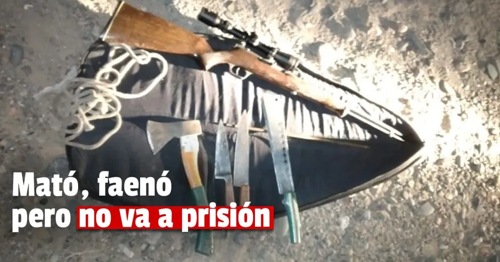 Condenaron al gendarme que faenó un ternero