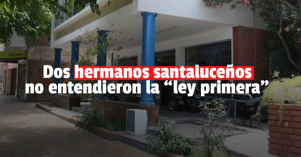 Le tiró una silla a su hermana y terminó detenido