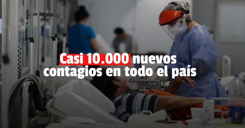 Se confirmaron 9.902 nuevos casos de covid en Argentina