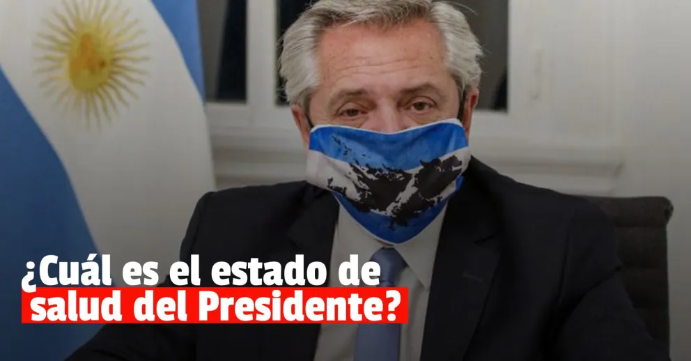 El Presidente habló sobre su estado de salud