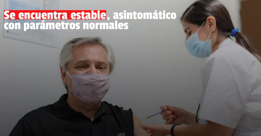 La Unidad Médica Presidencial confirmó que el test PCR de Alberto Fernández dio positivo