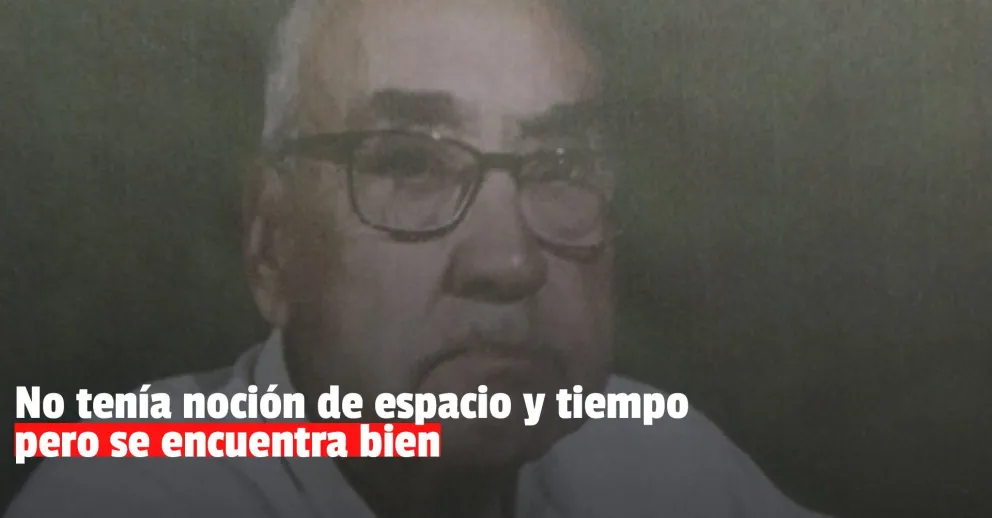 Encontraron en perfecto estado de salud al abuelo desaparecido