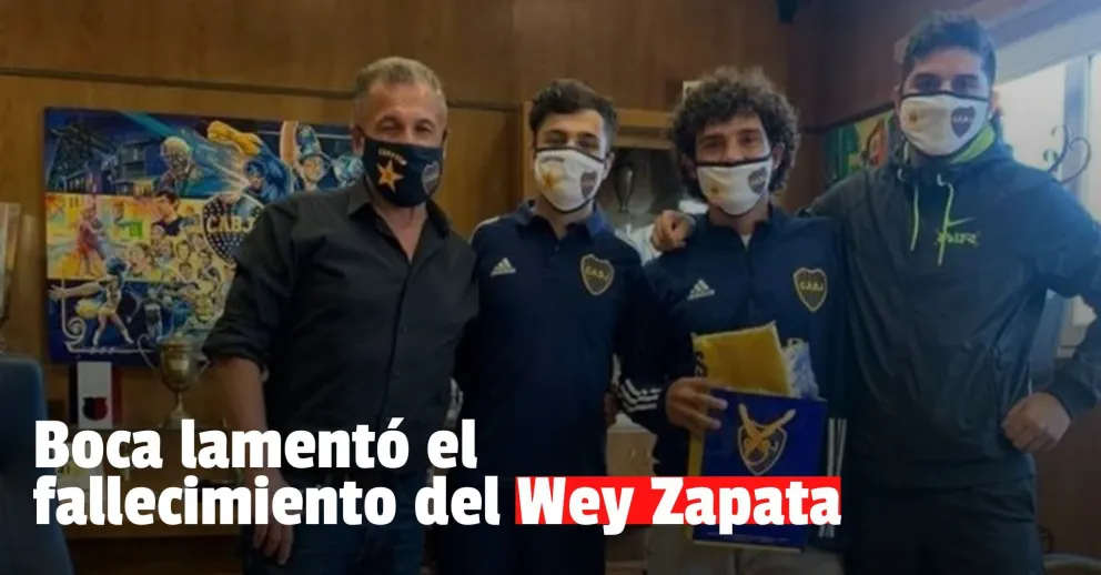 El mensaje de Boca tras el fallecimiento del Wey Zapata