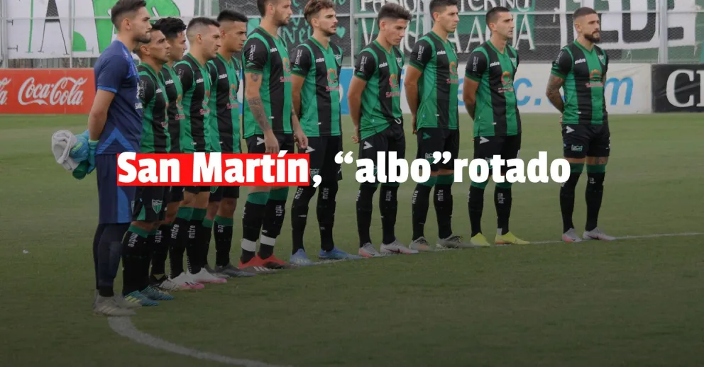 San Martín no hizo valer la localía y cayó 2 a 0