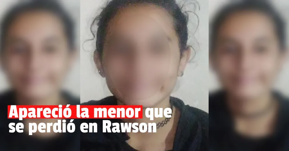 Apareció la menor que se perdió en Rawson