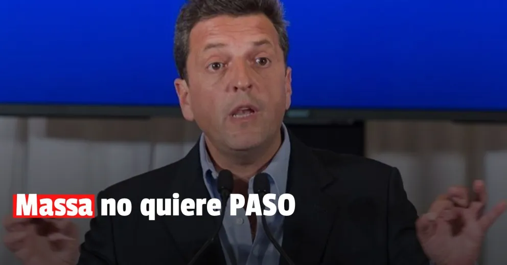 PASO: Massa pidió que las suspendan