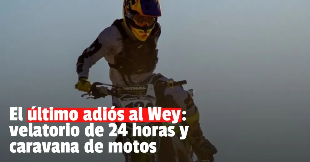 El Wey Zapata será velado durante 24 horas y una caravana de motos acompañará al cortejo