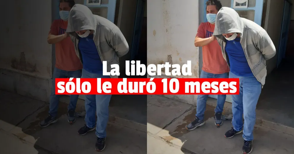 Atraparon a un delincuente que robó hace casi un año y estaba prófugo