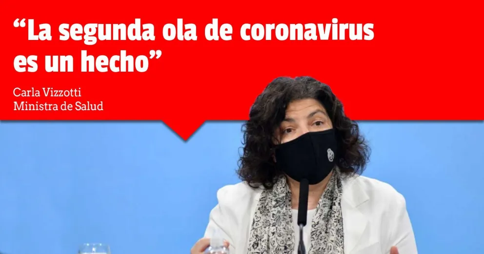 Antes de definir restricciones, Carla Vizzotti alerta: “La segunda ola de coronavirus es un hecho”