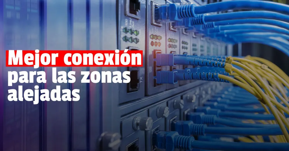 El Gobierno invertirá 700 millones en fibra óptica para los departamentos alejados