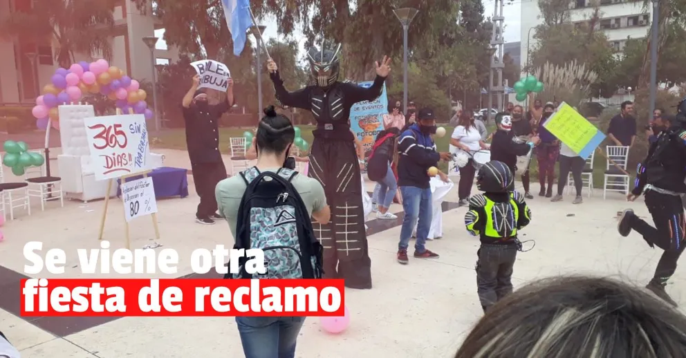 Los realizadores de eventos volverán a manifestarse y exigen una respuesta