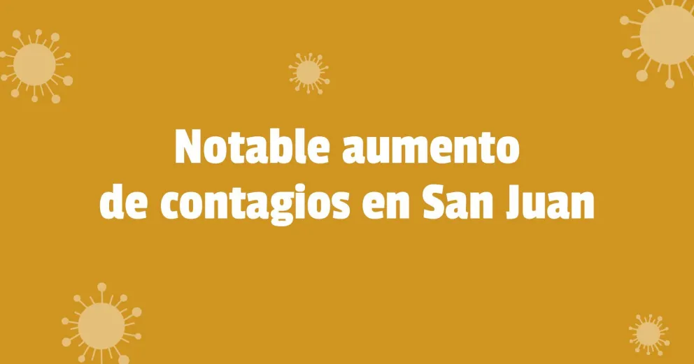 Coronavirus en San Juan: un deceso y 142 contagios en 24 horas