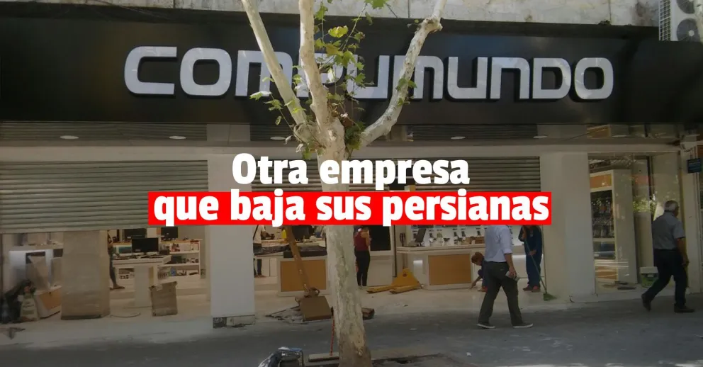 Confirmaron que unos días cierra la sucursal de Compumundo en San Juan