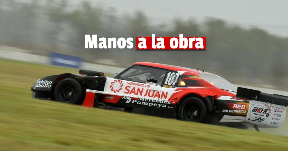 Tobías Martínez calienta motores y se prepara para la 5ta fecha del TC Mouras