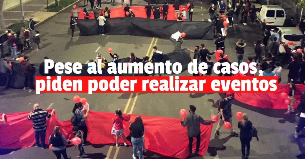 En pleno auge de la segunda ola, los realizadores de eventos reclamaron por la reapertura de su actividad