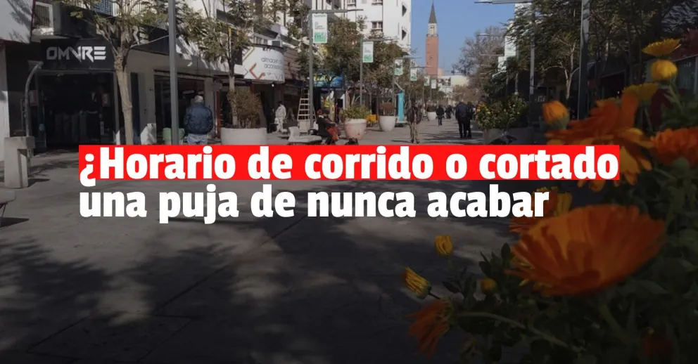 Desde el Centro Comercial aseguran que el horario del comercio será desdoblado