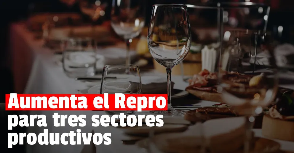 Aumentan la ayuda para los sectores de gastronomía, hotelería y turismo