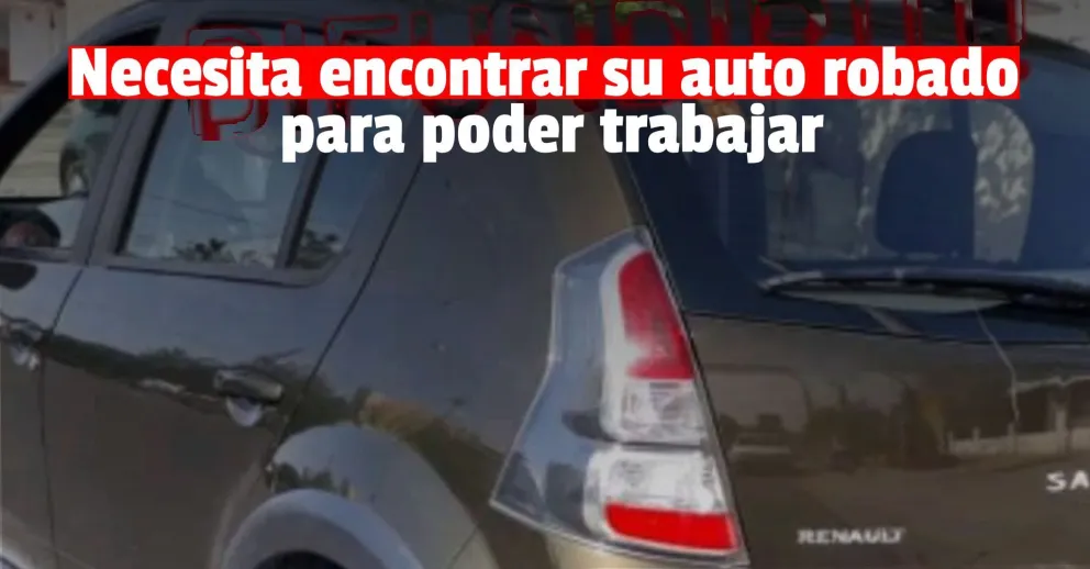 Le robaron el auto de la puerta de su trabajo a una sanjuanina