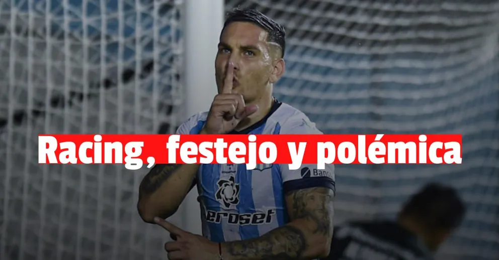 Racing le ganó en la última con un penal inexistente a Independiente