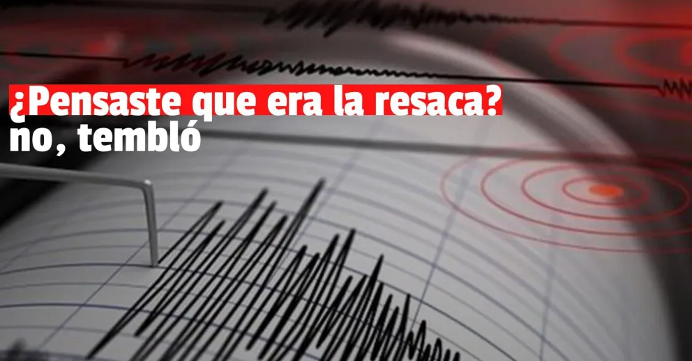 Un sismo de 4.4 sacudió el mediodía de domingo