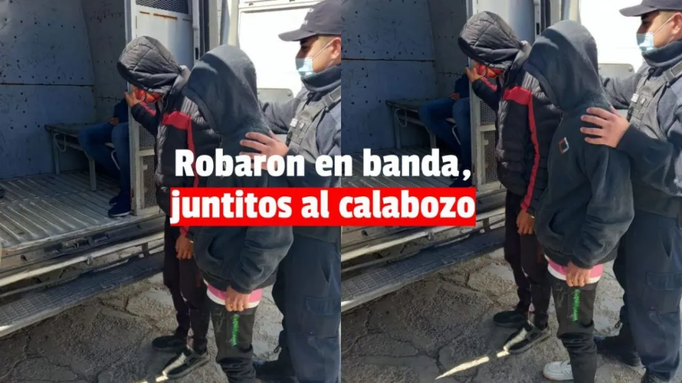 Tres cauceteros detenidos por un robo