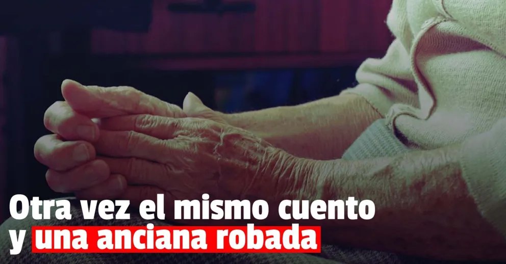 Nuevamente estafaron a una anciana con el cuento del empleado bancario