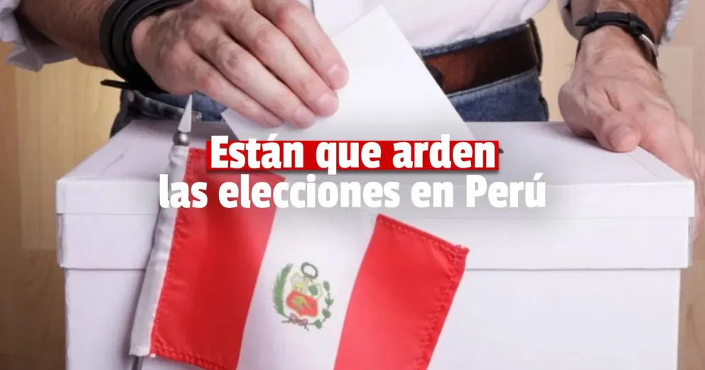 Elecciones en Perú: habrá segunda vuelta entre la izquierda y la derecha