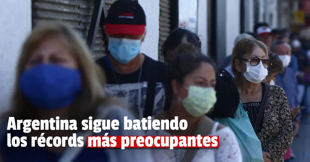 Otro récord de casos de coronavirus: confirmaron 27.001 nuevos contagios en las últimas 24 horas