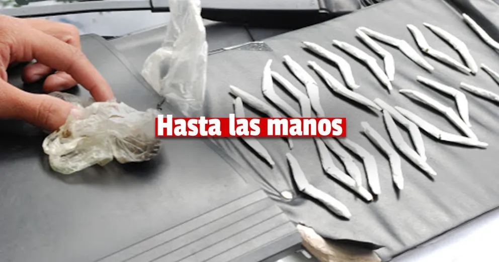 Detuvieron a un joven con pedido de captura que tenía en su poder 25 cigarrillos de marihuana