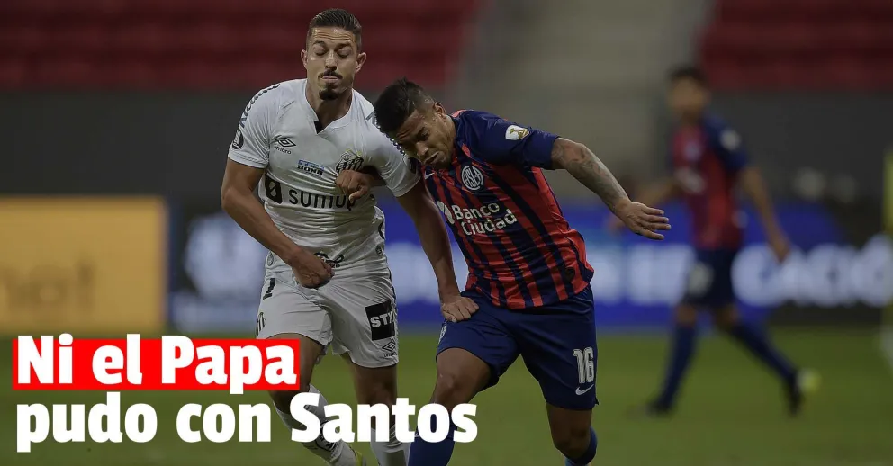 San Lorenzo empató con Santos y quedó eliminado de la Libertadores