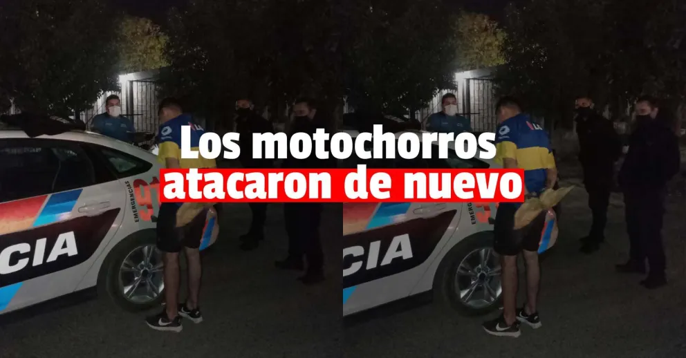 Dos motochorros asaltaron a un hombre para robarle una tablet