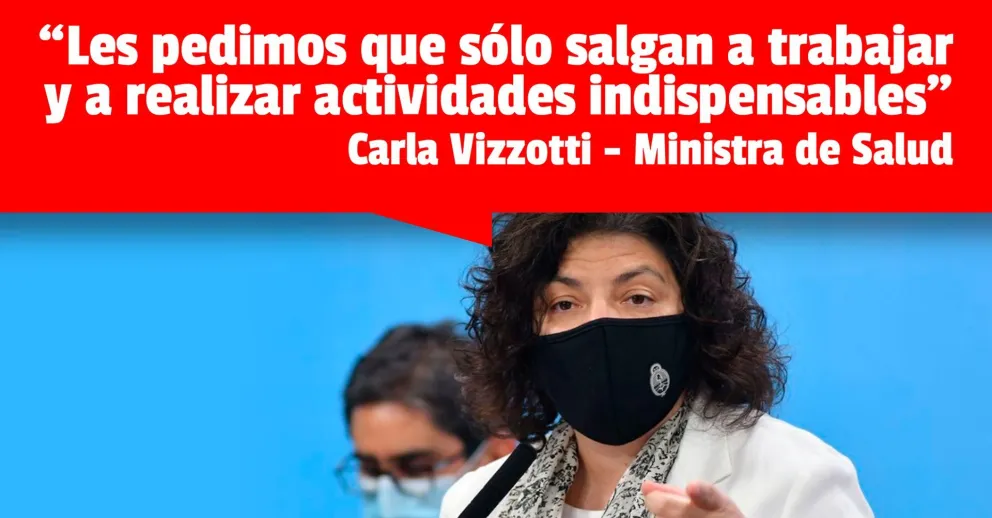 Carla Vizzotti dio una conferencia y analizó la situación sanitaria del país