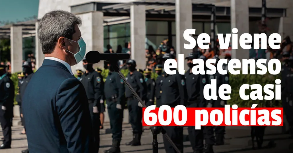 En estos últimos cinco años ascendieron más de 6000 policías