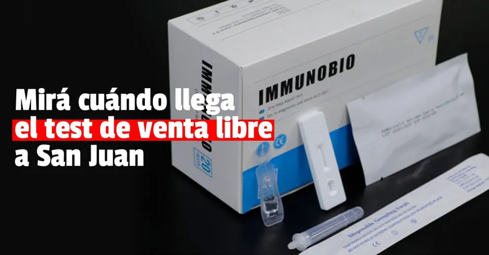 La próxima semana las farmacias sanjuaninas venderán el test rápido de Covid