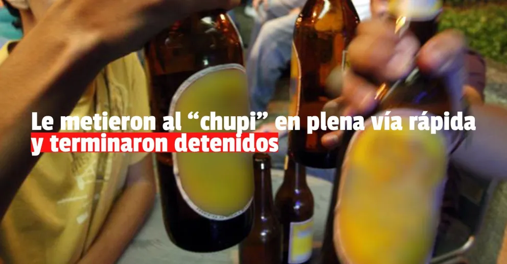 Rawson: detienen a 10 jóvenes por tomar en la vía pública