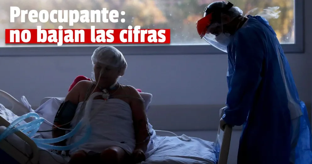 Se registraron 24.999 contagios y 383 muertos en Argentina