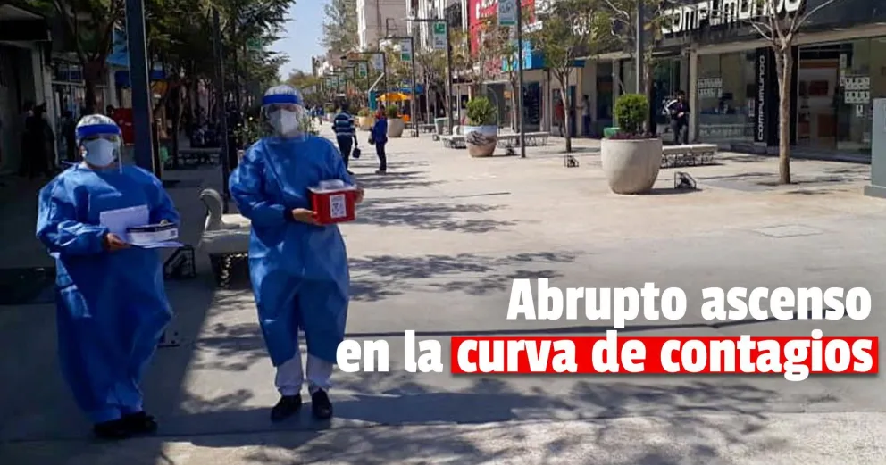 En la primera quincena de abril, se registraron más casos que en todo el mes de marzo