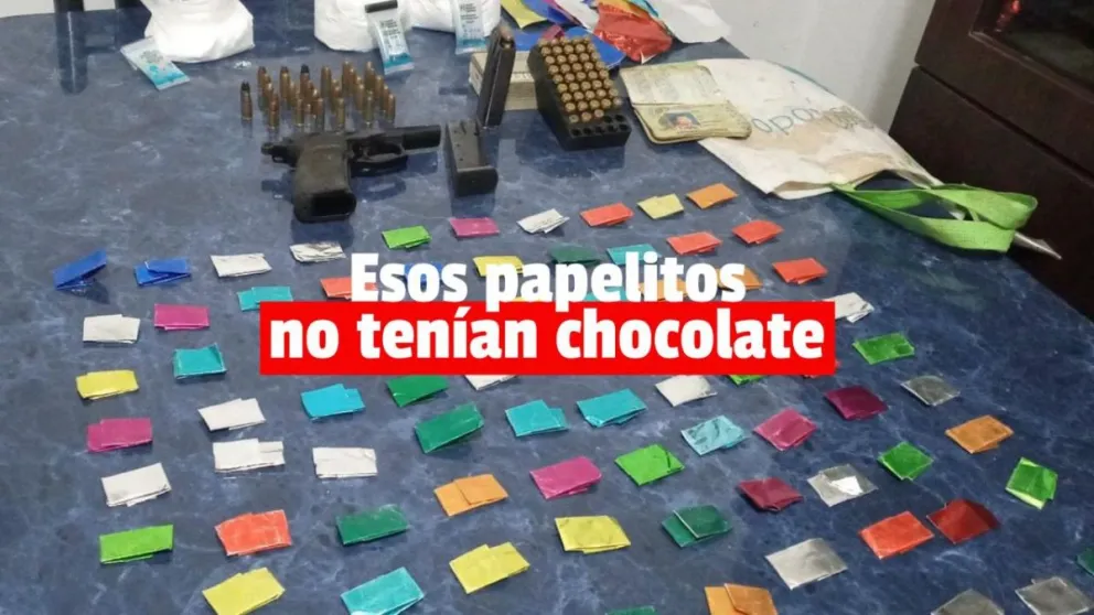 Cayó la "Banda de los Chocolates": siete detenidos y dos kilos de droga