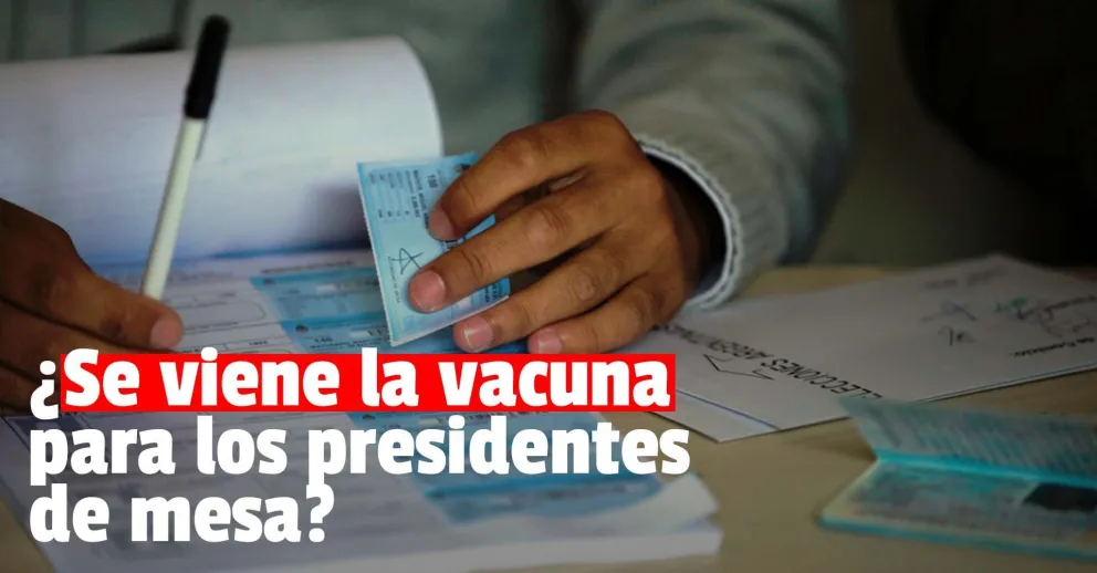 Elecciones 2021: La Cámara Nacional Electoral le exigió al Gobierno que vacune a las autoridades de mesa