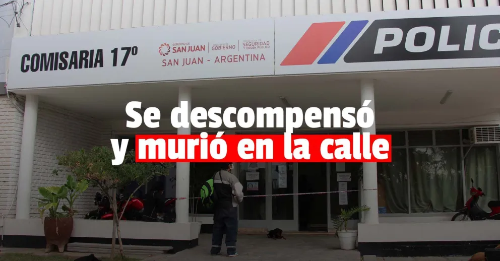 Un hombre falleció en plena via pública