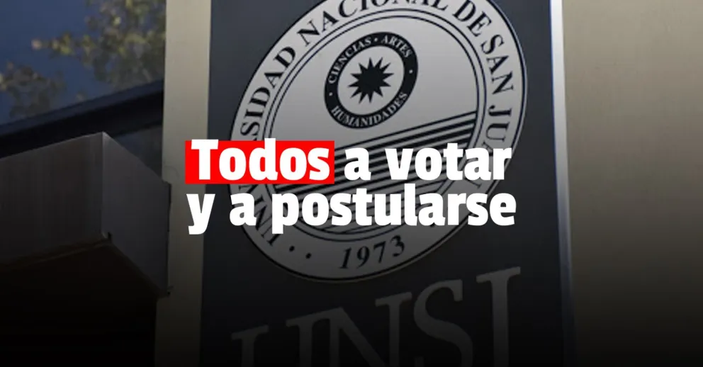 Los docentes regularizados de la UNSJ podrán postularse a las elecciones