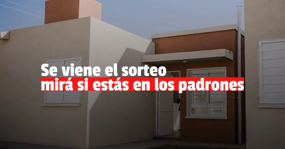 Sorteo de viviendas en Valle Fértil: ya está el padrón provisorio de postulantes