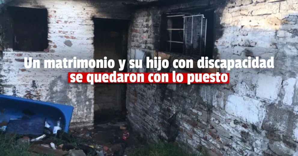 Por un cortocircuito, una familia de Albardón sufrió grandes pérdidas