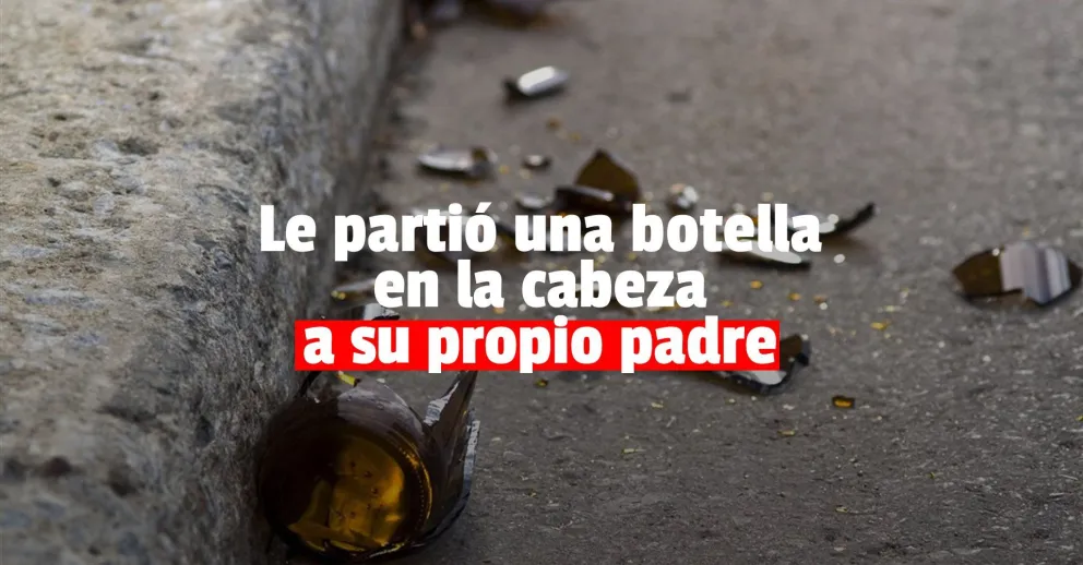 Un hombre fue herido por su propio hijo tras reclamarle que estaba borracho