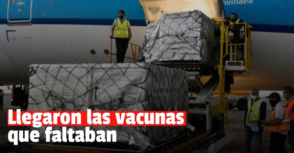 Llegaron al país 864 mil dosis de vacunas Covishield
