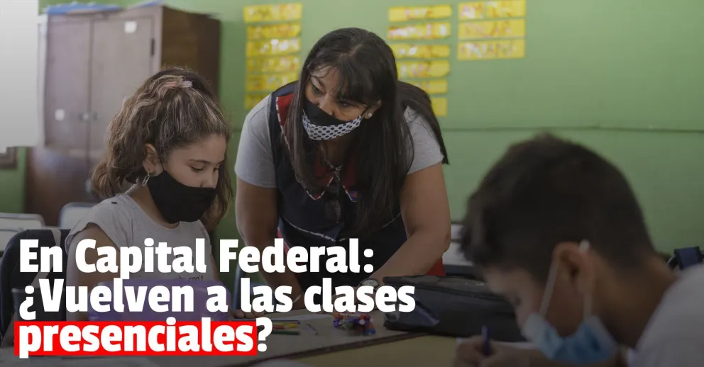 El Ministerio Público Fiscal dictaminó a favor de mantener las clases presenciales en Capital Federal