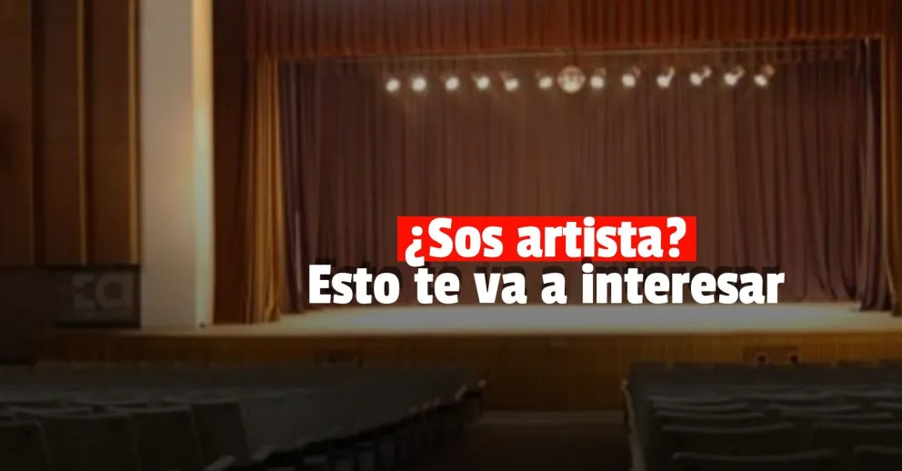 Abren una convocatoria para ocupar el Teatro Sarmiento
