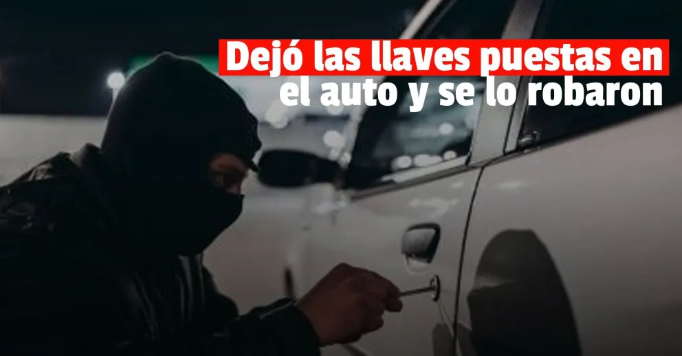 Entró a comprar a la panadería y cuando salió su auto no estaba