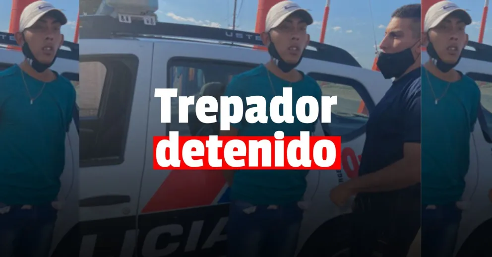 Delincuentes entraron a robar por la medianera de una casa y gracias a los vecinos pudieron detenerlos